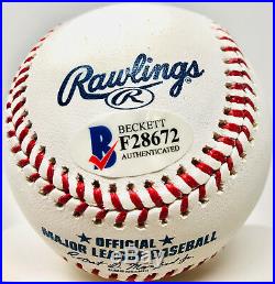 New York Yankees Gleyber Torres Autographed MLB Baseball Beckett BAS