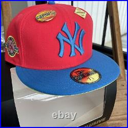 New York Yankees Hot Rod Collection 50th Year Friends & Fam Size 7 5/8 59FIFTY