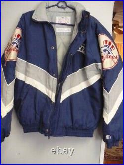 New York Yankees Insulated Starter Jacket Small