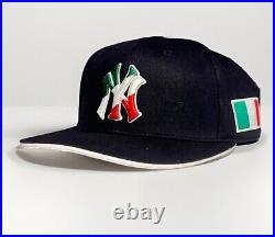 New York Yankees Italian Heritage Flag Logo Snapback Hat SGA Extremely Rare New