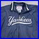 New York Yankees Jacket Women Large Blue Majestic Threads Crystalized Swarovkski