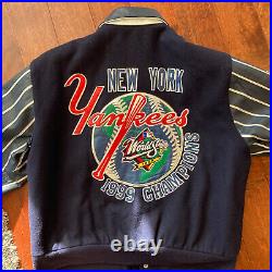 New York Yankees Jeff Hamilton 25th World Series Championship 1999 Jacket 2XL