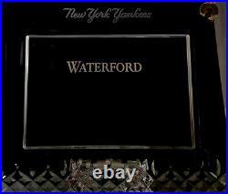 New York Yankees Lismore Crystal Picture Frame by Waterford Crystal