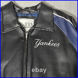 New York Yankees MLB G3 Carl Banks Vtg Varsity Sports Bomber Jacket Sweater Sz-M