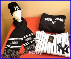 New York Yankees MLB Nike Classic White Aaron Judge #99 XL Jersey Winter Package