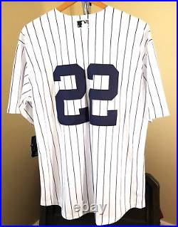 New York Yankees MLB Nike White Juan Soto #22 Large Jersey Winter Package