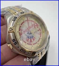 New York Yankees MLB Two-Tone Coca-Cola Watch by Fossil NEW (RARE)