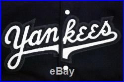 New York Yankees Mitchell & Ness Authentic Wool Leather Vintage Varsity Jacket