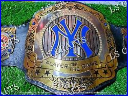 New York Yankees NY Championship Belt 2MM Brass