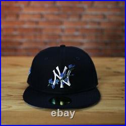 New York Yankees New Era 59FIFTY Fitted Hat Bloom World Series Size 7 1/8 56.8cm