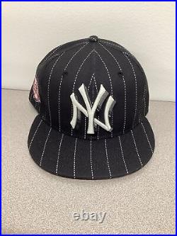 New York Yankees New Era Buffalo Exclusive 59FIFTY Pinstripe Hat Cap 7 5/8