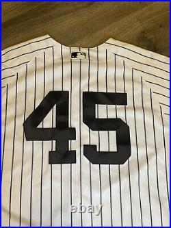 New York Yankees Nike Home Authentic Player Jersey Gerrit Cole #45