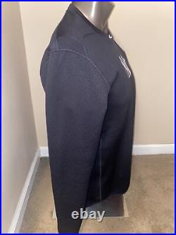 New York Yankees Nike Pro Hyperwarm Dri Fit Max Fitted Sweatshirt Sz Large Used