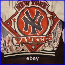 New York Yankees Vintage Fanimation Chalk Line Jacket Large