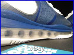 Nike Lebron VIII 8 V/2 New York Yankees Navy Blue White Silver 429676-400 9.5