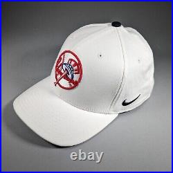 Nike New York Yankees Hat Cap. Official MLB. White. CLASSIC99 DRI-FIT. RARE