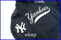 POLO RALPH LAUREN Men's MLB Collection Yankees NY Fleece Hoodie Navy sz L