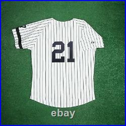 Paul O'Neill 1995 New York Yankees Cooperstown Men's Home White Jersey