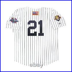 Paul O'Neill 2001 New Yankees World Series Home White Jersey Men's (S-3XL)