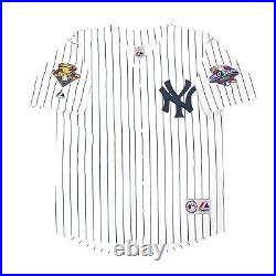 Paul O'Neill 2001 New Yankees World Series Home White Jersey Men's (S-3XL)