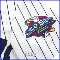 Paul O'Neill 2001 New Yankees World Series Home White Jersey Men's (S-3XL)