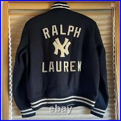 Polo Ralph Lauren New York Yankees Wool Stadium Jacket Varsity Size XL New