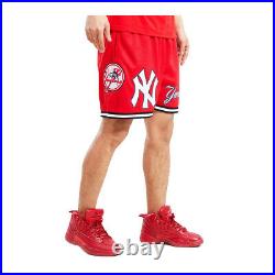 Pro Standard MLB New York Yankees Mens Red Shorts