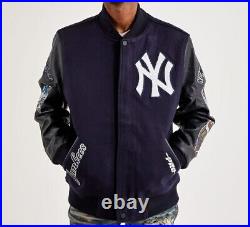 Pro Standard New York Yankees Men's Navy Varsity Jacket