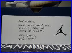RARE Nike Air Jordan 11 Retro DEREK JETER Promo Sample sz 10 xi YANKEES york
