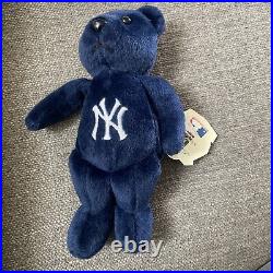 Rare New York Yankees Plush Beans ML Bears Collection