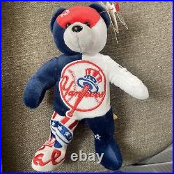 Rare New York Yankees Plush Beans ML Bears Collection