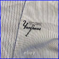 Robert Graham New York Yankees Light Blue Button Down Shirt XXXXL 4XL Rare