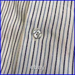 Robert Graham New York Yankees Light Blue Button Down Shirt XXXXL 4XL Rare