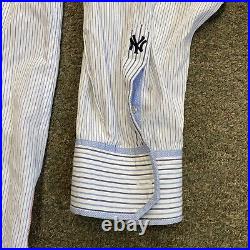 Robert Graham New York Yankees Light Blue Button Down Shirt XXXXL 4XL Rare