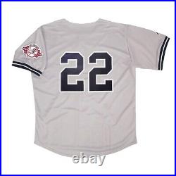Roger Clemens 2003 New York Yankees 100th Anniversary Grey Road Men's Jersey