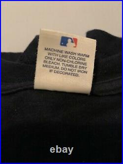Supreme New York Yankees Box Logo Bogo Tshirt Navy Blue Size Medium