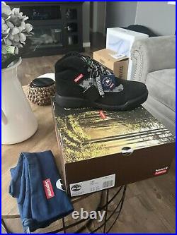 Supreme New York Yankees Timberland Field Boot Size 12 IN HAND