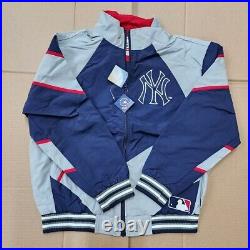 Supreme x New York Yankees Track Jacket Men's Size Small NYY