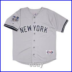 Tino Martinez 2000 New York Yankees World Series Grey Road Jersey Men's (S-3XL)