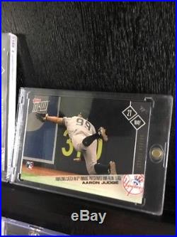Topps Now AARON JUDGE ROOKIE YANKEES (1/1) Autograph (Auto) Collection