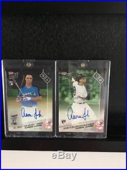 Topps Now AARON JUDGE ROOKIE YANKEES (1/1) Autograph (Auto) Collection