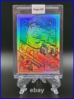 Topps PROJECT 70 Card 157 Mickey Mantle by Ermsy Rainbow Foil 1/70 READ