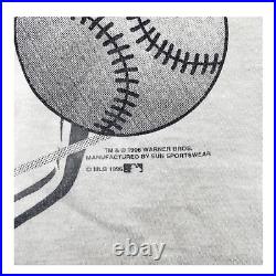 VTG New York Yankees 1996 XL Looney Tunes Baseball-MLB All over Print T-Shirt