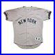 VTG New York Yankees Jersey Russell Athletic Diamond Collection Sz 44 USA Gray