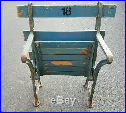 Vintage 1920s Yankee Stadium Original Grandstand Wood Seat Rare Ruth Gehrig