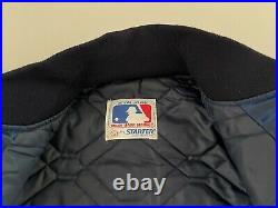 Vintage 80s New York YANKEES STARTER Jacket SATIN BACK PATCH NEW Old Stock NWT