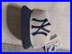 Vintage 90s New York Yankees Hat Logo Athletic 7 White /Blue MLB Snapback Withtag