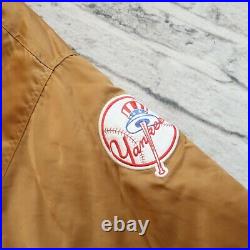 Vintage 90s New York Yankees Satin Jacket by Majestic Spike Lee