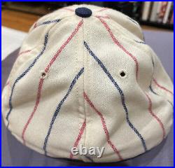 Vintage American Needle New York Yankees Pinstripe Hat Cap Wool Cooperstown USA