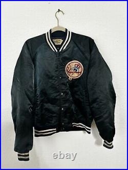 Vintage Chalk Line New York Yankees USA Made Satin Bomber Jacket Large